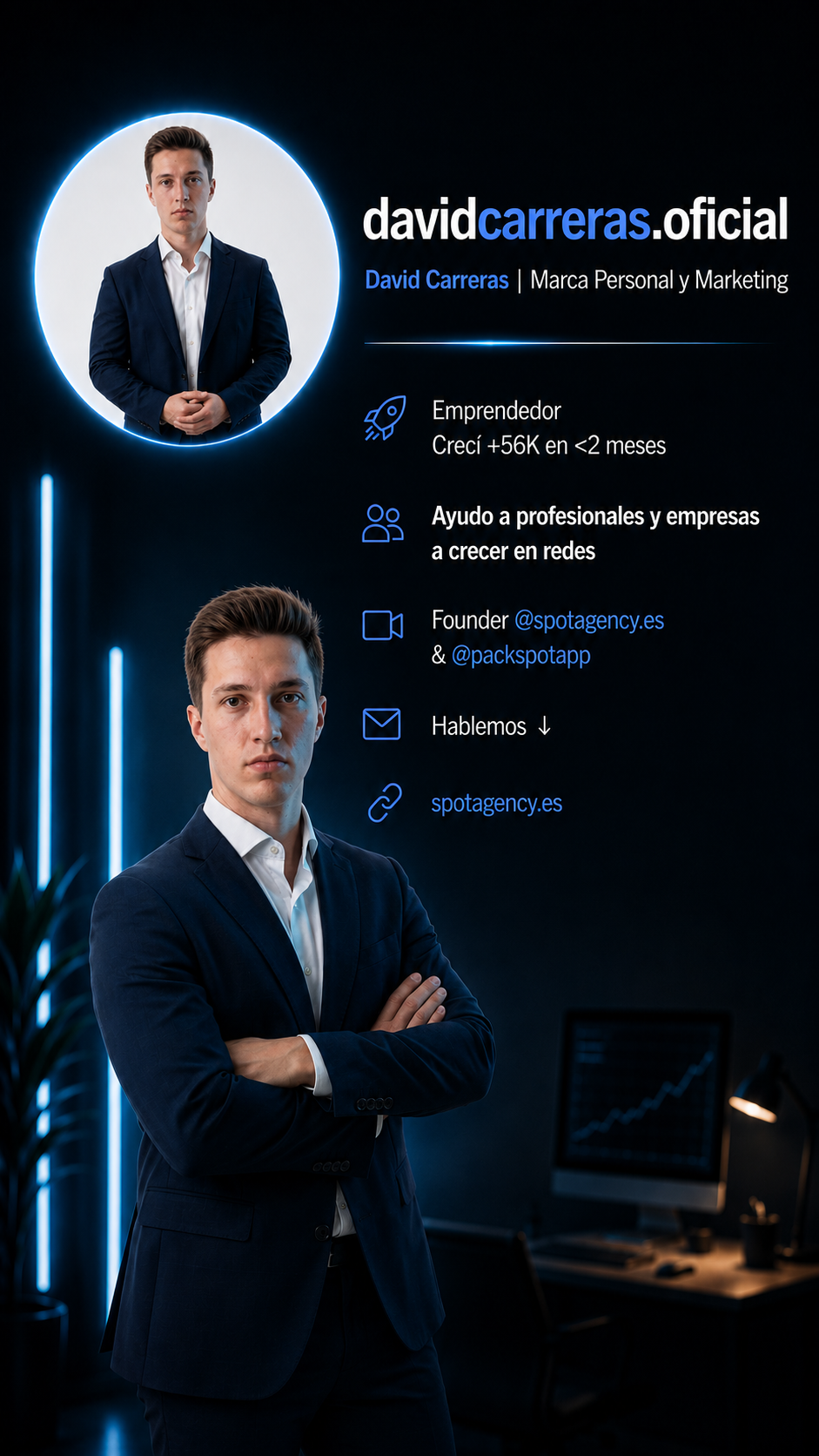 David Carreras - Caso de éxito de Agencia de Marketing Spot Agency en Fraga